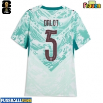Portugal Diogo Dalot #5 Auswärtstrikot Frauen WM 2026 Kurzarm